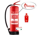 FireLoq® 9L Wasserlöscher 13A 4LE mit Prüfnachweis,Wandhalter und Manometer