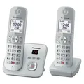 Panasonic KX-TG6862GS - Schnurloses Digitaltelefon mit Anrufbeantworter - Silber