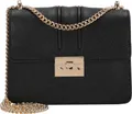 Seidenfelt Roros - Schultertasche 21 cm (black/gold)