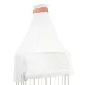 babybay Himmel Waffelpiqué mit Band passend für alle Modelle bis 96 cm Länge, apricot rosé