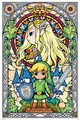 PYRAMID Poster The Legend of Zelda Poster Kirchenfenster 61 x 91,5 cm