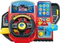 Vtech Abenteuer Lernlenkrad – Interaktives Lenkrad mit LCD-Farbbildschirm, 3