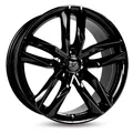 4x MAM RS3 black painted 7x16 ET38 - LK5/112 ML66.6 Felge Alu