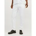 Jack & Jones Chinos JPSTMARCO mit Stretchkomfort und schmalem Bein Baumwollmischung, slim fit weiß 34