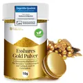 Goldpulver essbar, 10g Lebensmittelfarbe Gold ohne E171 Farbstoff, Goldstaub ...