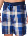 Schiesser Herren Schlafhose kurz Bermuda Web - Mix + Relax - Organic Cotton