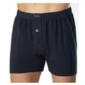 GÖTZBURG Boxershorts Doppelpack Herren Boxershorts (2-St) enge Form schwarz XL