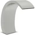 vidaXL Poolwasserfall, Wasserfall 22x60x70 cm Edelstahl 304