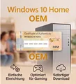 Windows 10 Home Key OEM 32/64 Bit Windows Aktivierung Schlüssel Lizenz
