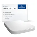 Villeroy & Boch WC-Sitz Architectura - Toilettendeckel Weiß glänzend aus Duroplast - Toilettensitz mit Edelstahl-Scharnieren - Bruchsicherer, rechteckiger Klodeckel - Original Ersatzteil