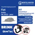 Für FIAT Doblo Typ 510/511/360/361 06.2022-jetzt AHK abn. +13pol spez E-Satz TOP
