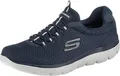 Skechers Herren Summits 52811 Turnschuhe, Navy Mesh/Trim, 43 EU