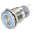 TRU COMPONENTS Schalter Druckschalter LAS1-AGQS-11E 1272972, Betätiger erhaben