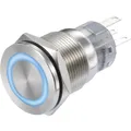 TRU COMPONENTS 1272972 LAS1-AGQS-11E/B/12V Drucktaster 250 V/AC 3 A 1 x