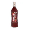 Polar Limes Strawberry | Fruchtlikör mit 60 % Erdbeermark | Mit kristallklarem Vodka verfeinert | Intensiv-fruchtiger Geschmack & exotische Frische | Ideal für Cocktails oder pur | 1L | 15% Vol.