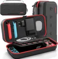 OIVO Switch Tasche kompatibel mit Nintendo Switch/OLED-Modell, Große Switch