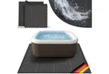 tillvex Pool-Bodenschutzfliese tillvex® Whirlpool Unterlage eckig 200 cm Bodenmatte Pool Untergrund, Matte viereckig Whirlpools Thermo Bodenschutzmatte Pool Untergrund, Whirlpool Unterlage eckig 200 cm Bodenmatte Poolunterlage, Whirlpool Unterlage eckig 200 cm