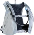 EVOC HYDRO PRO 6 + HYDRATION BLADDER 1,5, Trinkrucksack (2 Verpflegungsfächer und Reißverschlusstaschen, magnetischer Trinkschlauch-Clip, inkl. 1,5l Trinkblase, One Size), Stone