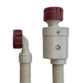 Waschmaschinenschlauch Aquastop, 1,5m / 2m / 2,5m / 3m / 4m / 5m Sicherheitszulaufschlauch mit Wasserstopp – Ersatzschlauch für Waschmaschine & Spülmaschine (5m)