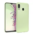 EAZY CASE Handyhülle Silikon mit Kameraschutz kompatibel mit Samsung Galaxy A20e in Pastell Grün, Ultra dünn, Slimcover, Silikonhülle, Hülle, Softcase, Backcover