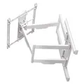 RICOO TV Wandhalterung Schwenkbar für 40-85 Zoll Fernseher Halterung Wand Fernsehhalterung Neigbar S7544-W Fernseh-Arm Schwenkarm Smart OLED Flach Curved Bildschirm bis 70-Kg & VESA 400 x 400