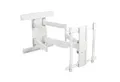 RICOO TV-Wandhalterung TV Wandhalterung robust neigbar schwenkbar multifunktional S7544-W, (bis 95 Zoll, VESA 200x200 bis 400x400, 1-tlg., 70 Kg Aufnahme, 55" bis 95" (140-241 cm) Bildschirm Diagonale, bis 17° Neigung, bis 120° Schwenkung +/-3° Drehung Monitor Wand Halter)