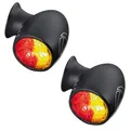 LED 2er Set Blinker Brems- und Rücklicht Kellermann micro Atto DF 156200 schwarz