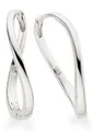 Bruno Banani Paar Creolen Schmuck Geschenk Silber 925 Ohrschmuck Ohrringe