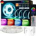 PAUTIX COB LED Streifen RGB 10M,Dimmbares 24V RGB LED Strip Light