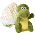 Kögler Daniel Mini-Dino Plüsch im Ei 13 cm Dinosaurier Kuscheltier Schmusetier - Grün