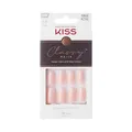 Classy PressOn Nägel "Cozy Meets Cute" nude medium Mandel Coffin Form  28 Pre...