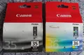 Original Canon PGI-35 + CLI-36 Tintenpatronen - PIXMA iP100 iP110 mini260