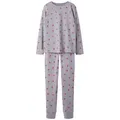 Name It Schlafanzug NKFNIGHTSET LAVENDER HEARTS NOOS (Set, 2 tlg) im tollen Herzen-Alloverdruck lila 158/164 EU