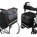 SENIORI Rollator/Rollstuhl Tasche Rollatortasche Rollstuhltasche Universal (1. Kreise)