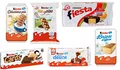 Testpaket Kinder Ferrero Brioss Colazione più Panecioc delice fiesta cards