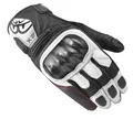 Berik LDX Damen Motorrad Handschuhe, schwarz/weiß, XL