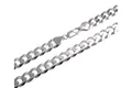 Silberkettenstore Silberkette Panzerkette 10mm - 925 Silber, Länge wählbar