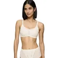 Triumph Bügelloser BH Shape Smart Ellipse glättend, tieferes Dekolleté, wellenförmigen Jacquard-Mesh weiß 1