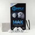 Comply TrueGrip MAX | Premium Memory Schaumstoff Ersatz-Ohrstöpsel für Apple AirPods Pro (3 Generation) | SmartSkin™-Technologie | hervorragende Geräuschisolierung| Weiss, Größe L, 3 Paar