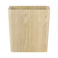 blomus Papierkorb -Wilo- | Eckiger Abfalleimer aus Holz | 9L | Natürliches Design | Mülleimer & Aufbewahrung für Büro, Bad & Wohnzimmer
