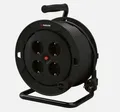 PARKSIDE® Kabeltrommel mit Stahlrohrgestell, Stromverlängerungskabel Kabel 12 m