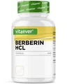 vit4ever Berberin HCL Extrakt - 120 Kapseln mit 500 mg - Natürliches Berberine - Extra hochdosiert - Pflanzlich, vegan & ohne unnötige Zusätze