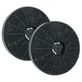 vhbw 2x Aktivkohlefilter kompatibel mit Klarstein Limelight 10034975, 10034976, 10034977, 10034978, 10041132 Dunstabzugshaube - 16 cm