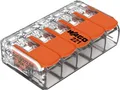 WAGO 221-615 COMPACT-Verbindungsklemme 5-Leiter 0,5-6mm² 15 Stück