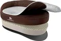 Knuffelwuff Orthopädisches Hundebett Jessy aus Nylongewebe S 73 x 50cm Braun