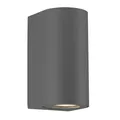 Designer Außenwandleuchte Nordlux Canto Maxi 2 Wandleuchte grau GU10 wall light