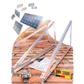 4 x Balkonkraftwerk Halterung. 118,5cm. 3mm. Halter Solarmodul PV Halter 0% MwSt