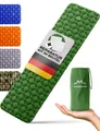 Alpenwert Isomatte Outdoor Camping Schlafmatte Aufblasbar Sleeping Pad, (Set), Kleines Packmaß, Ultra Leicht, GRATIS Reparatur Kit