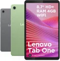 Lenovo Tab One, 22,1 cm (8.7"), 1340 x 800 Pixel, 64 GB, 4 GB, Android 14, Grau