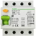 Matismart FI Schutzschalter Typ B allstromsensitiv 30mA/25A 4-Pol Intertek